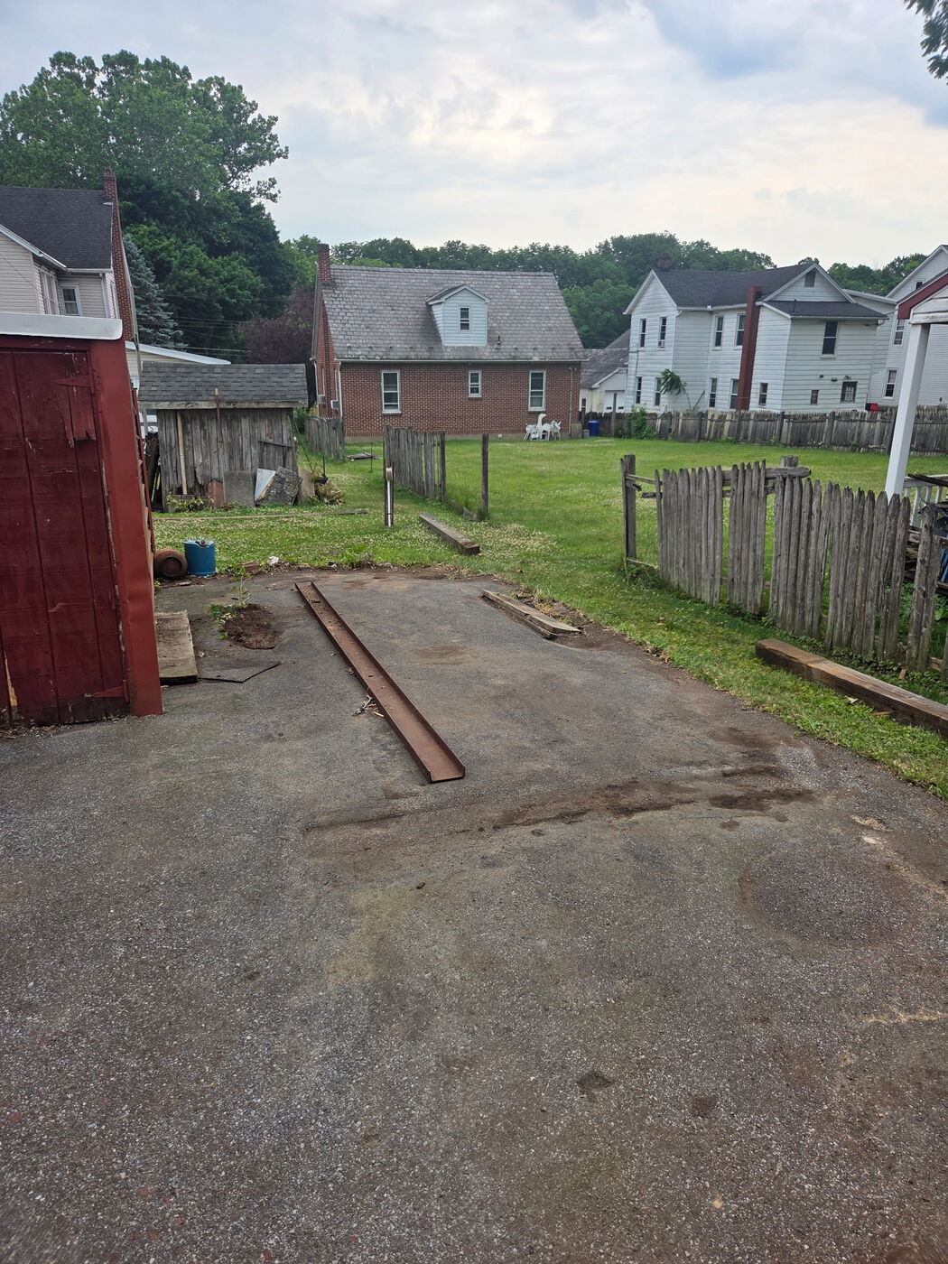 Site cleared after camper demolition
